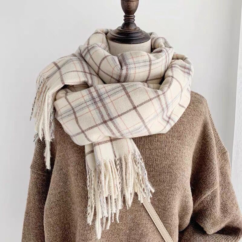 Artificial Cashmere Female Winter Korean Style Versatile Scarfs