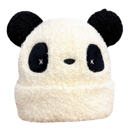 Children's Panda Hat Boys Knitted Warm Kids' Headwear