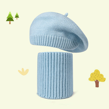 Beret Cute Knitted Thin Infant Boy Kids' Headwear