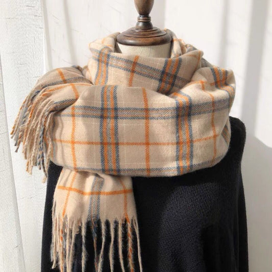 Artificial Cashmere Female Winter Korean Style Versatile Scarfs