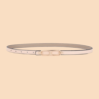 Women's Casual Thin Korean Style Simple Decorative Belts