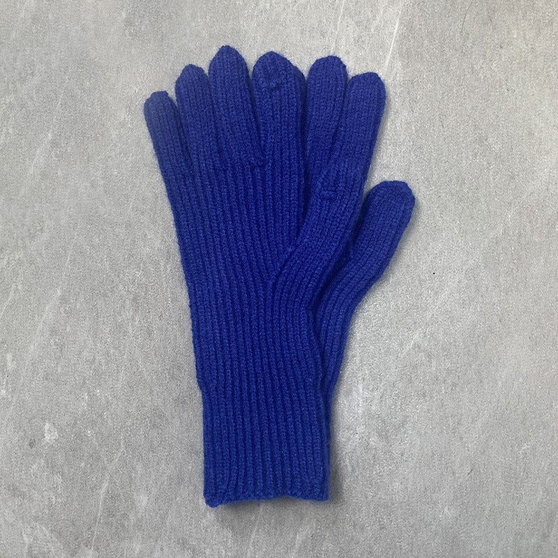 Women's & Men's Knitted For Warm Hole Open Finger Gloves