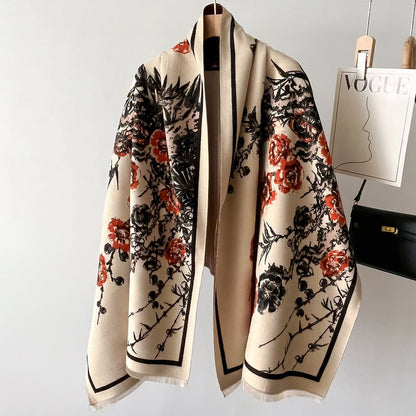 Warm Fashion Elegant Air-conditioned Room Shawl Scarfs