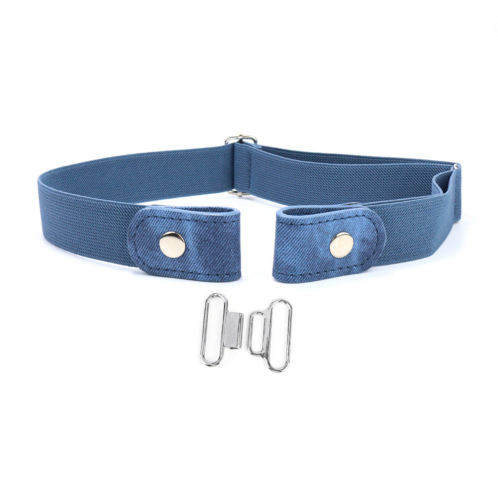 Women's Invisible Lazy Female Ornament Seamless Jeans Belts