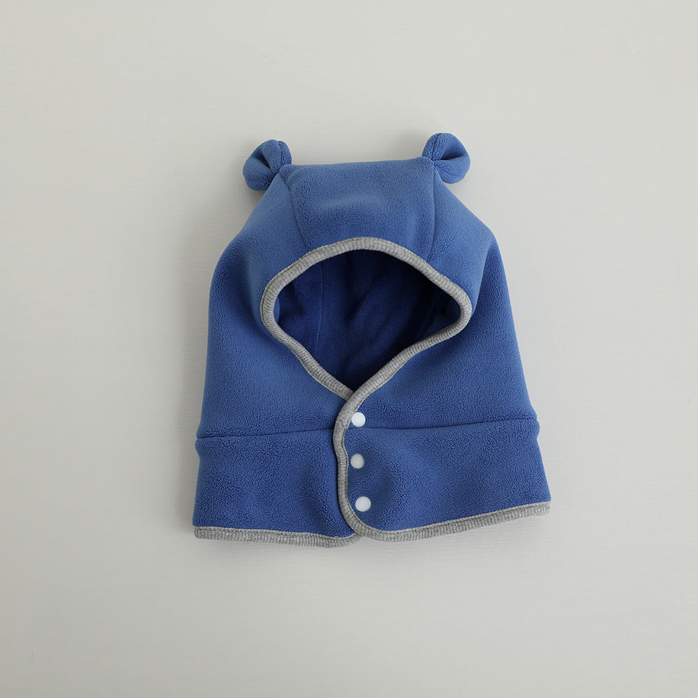 Ears Hooded Suit Hat Thickened Polar Kids' Headwear