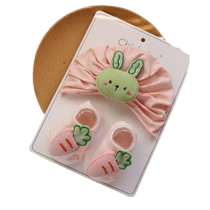 Socks Suit Rabbit Radish Sleeve Born Kids' Headwear