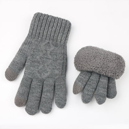 Lining Double Layer Fleece Lined Padded Gloves