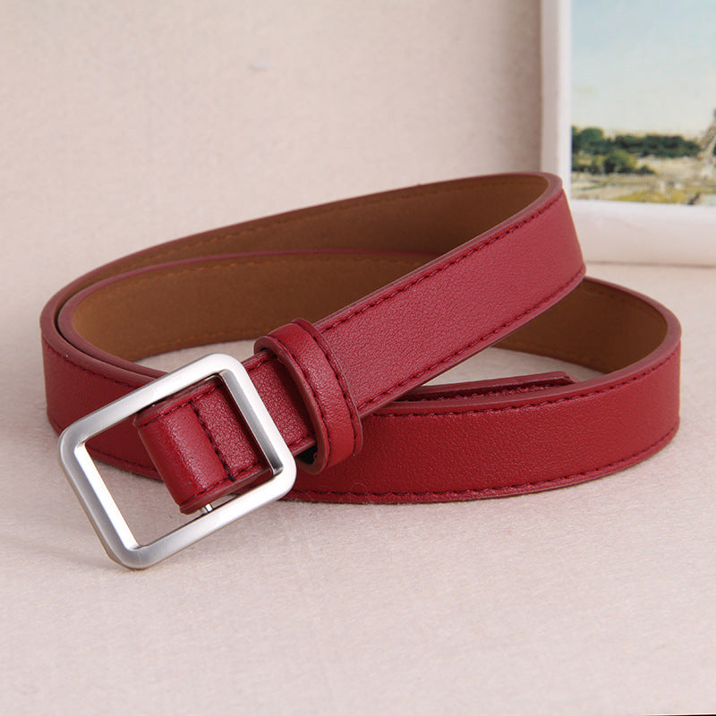 Women's Buckle Simple Style Retro Fashion Decoration Belts