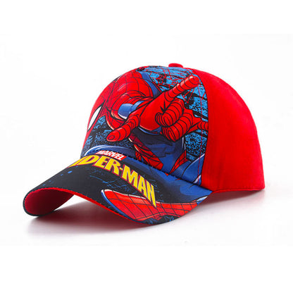 Children's Baseball Cartoon Anime Print Boy's Peaked Kids' Headwear