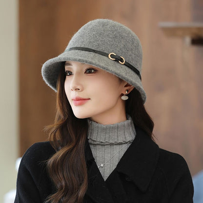 Women's Retro Korean Type Hat Lamb Wool Hats & Caps