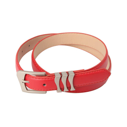 Women's Retro Faux Leather Simple Figure Flattering Belts