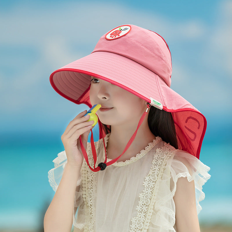 Women's & Men's Sun Protection Hat Uv Summer Topless Kids' Headwear