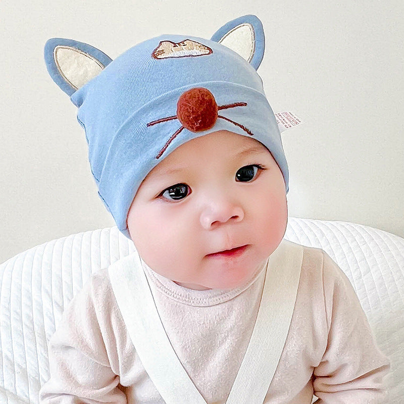 Boys Sleeve Cotton Cloth Sleep For Kids' Headwear