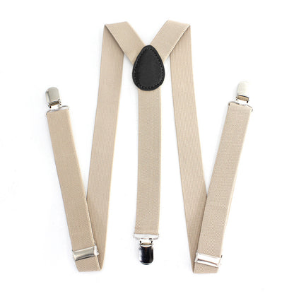 Women's & Men's Trouser Press Suit Pants Woven Elastic Tape Clip Adjustable Belts