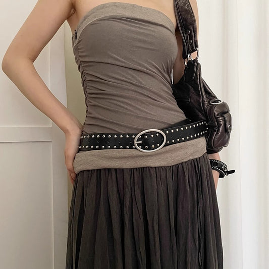 Women's Rivet Casual Vintage Ornament Design Fashion Belts