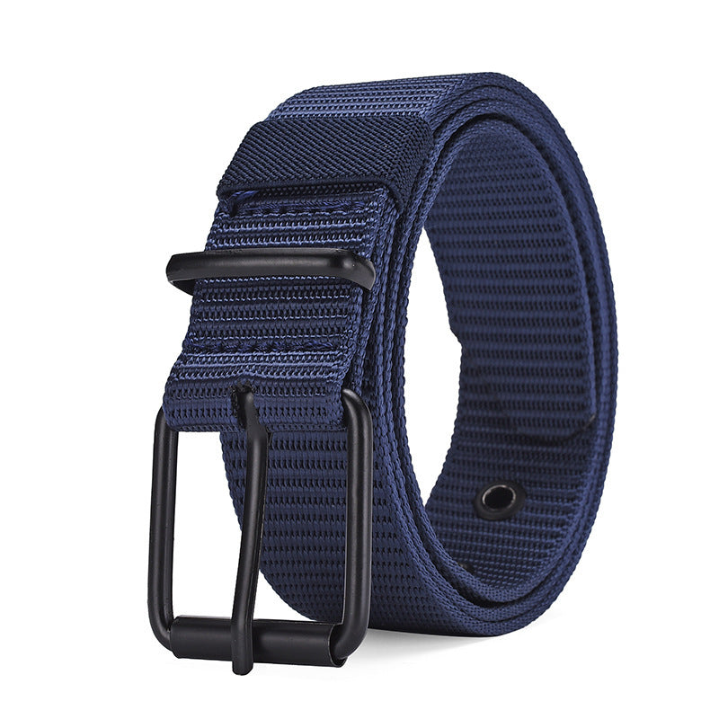 Women's & Men's Nylon Pin Buckle For Canvas Versatile Outdoor Military Training Belts