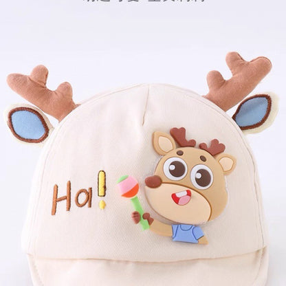 Children's Hat Turban Peaked Cartoon Sun Protection Kids' Headwear