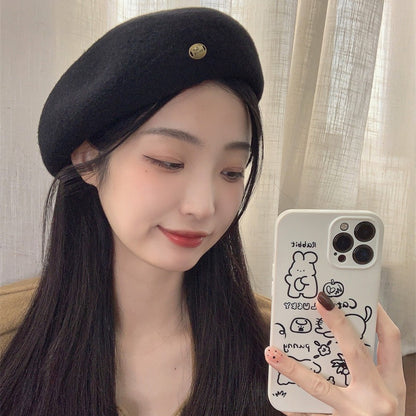 Women's Sniper Vintage Wool Beret Graceful Fashionable Hats & Caps