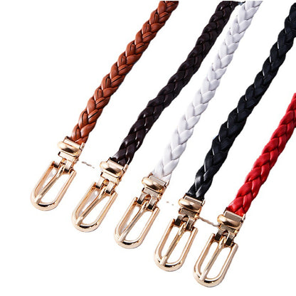 Women's Internet Weaving Trendy Fashion Dress Sweater Belts