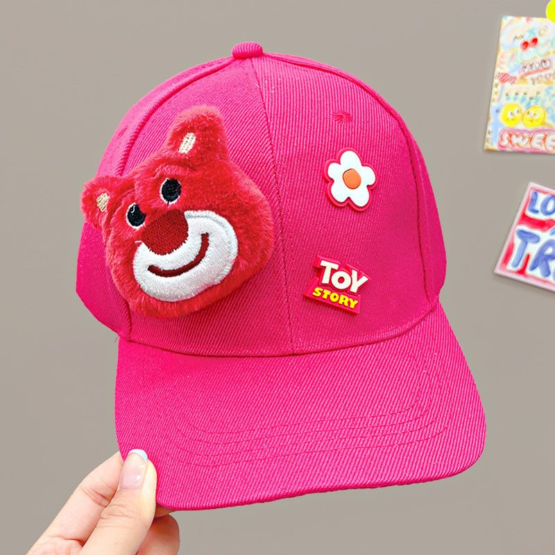 Women's Doll Peaked Sweet Baseball Fashionable Sun Kids' Headwear