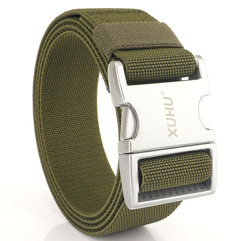 Aluminum Alloy Release Buckle Tactical Man's Training Multifunctional Belts