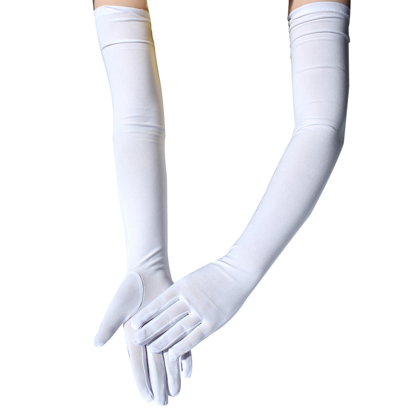 Stretch Sun Protection Thin Festival Performance Party Gloves