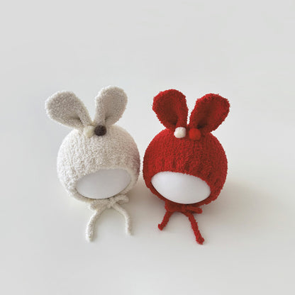 Plush Bonnet Winter Rabbit Ears Cute Kids' Headwear