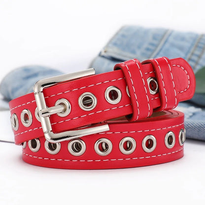 Men's Punk Air Eye Full Corns Fashion Belts