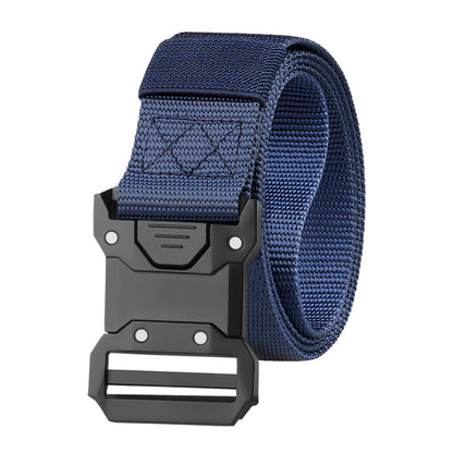 Men's Quick Release Buckle Tactical Nylon Waistband Belts