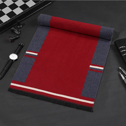 Men's Casual Business Gift Warm Cashmere Scarfs