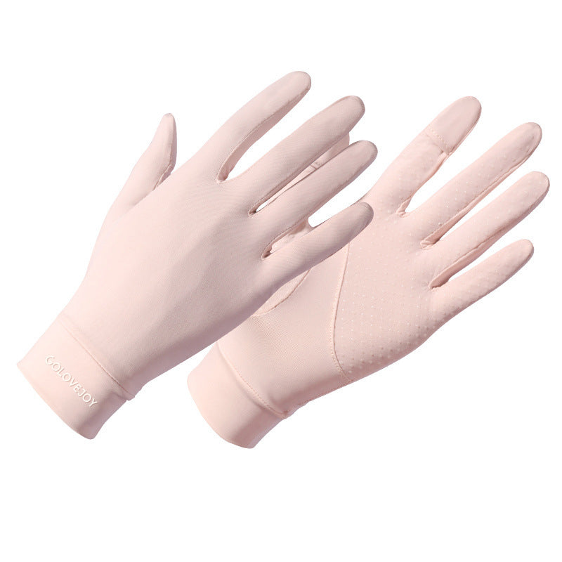 Women's & Men's Protection Outdoor Driving Uv Breathable Ice Gloves