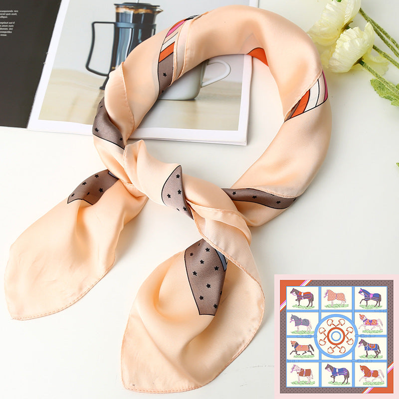 Women's Square Towel Fashionable Stylish Neck Protection Scarfs