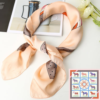 Women's Square Towel Fashionable Stylish Neck Protection Scarfs