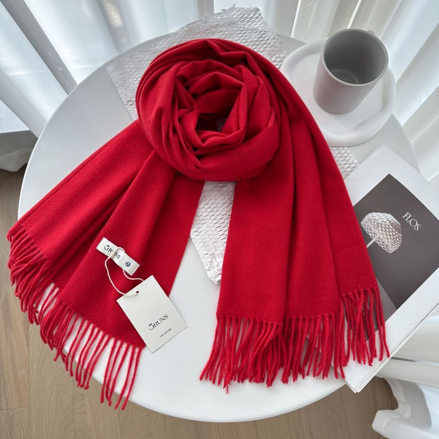 Women's Cashmere Texture Thickened Warm Korean Fashion Scarfs