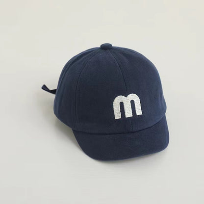 Children's Korean Style Boys Letter Label Baseball Kids' Headwear