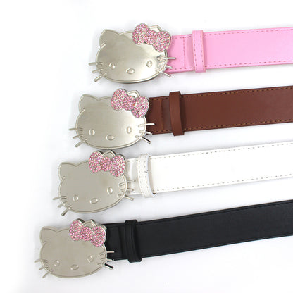 Trendy Cat Buckle Millennium Hot Asian Belts