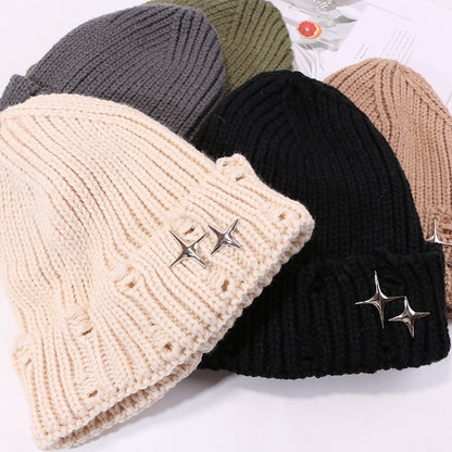 Hat Outdoor Fashionable Warm Windproof Beanie Hats & Caps