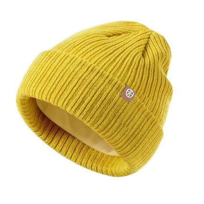 Children's Hat Outdoor Keep Warm Knitted Fleece-lined Earflaps Kids' Headwear