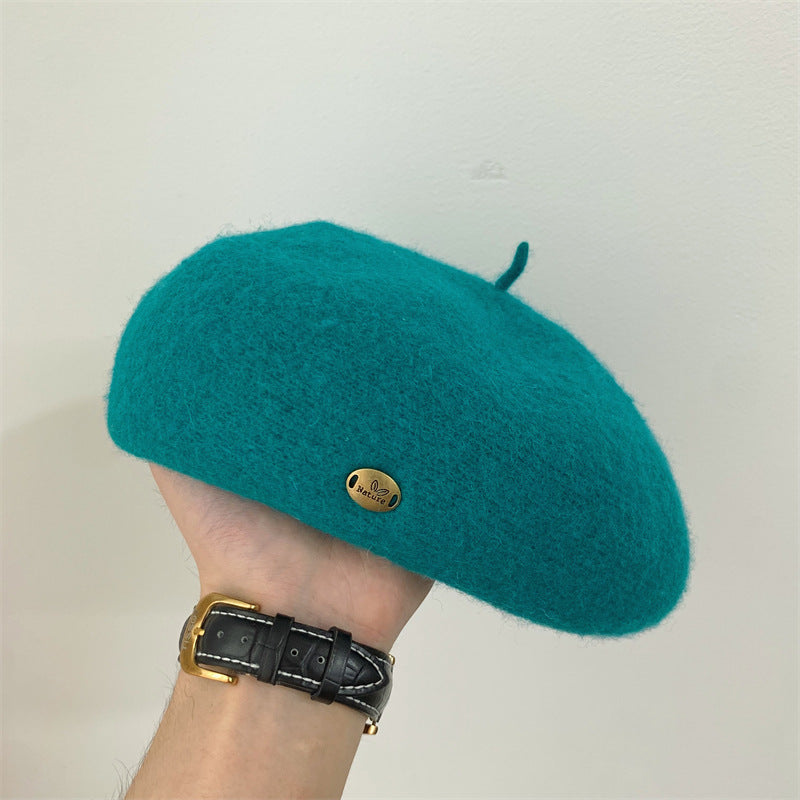 Women's Sniper Vintage Wool Beret Graceful Fashionable Hats & Caps