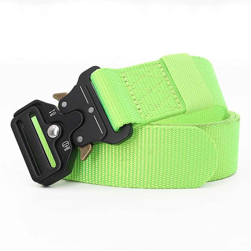 Women's & Men's Outdoor Camouflage Tactical Alloy Canvas Nylon Belts