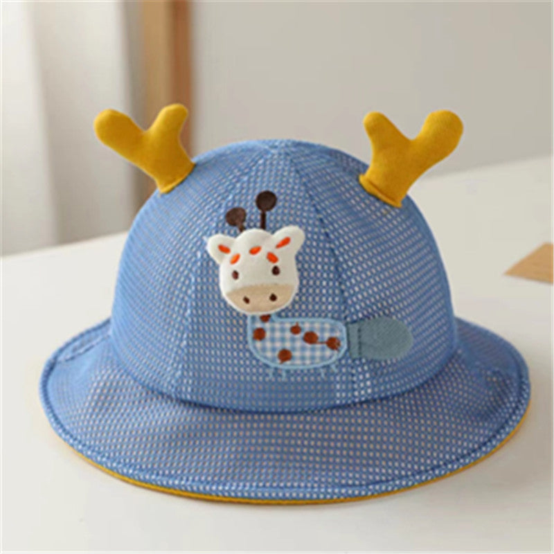 Children's Hat Protective Mask Bucket Male Female Kids' Headwear