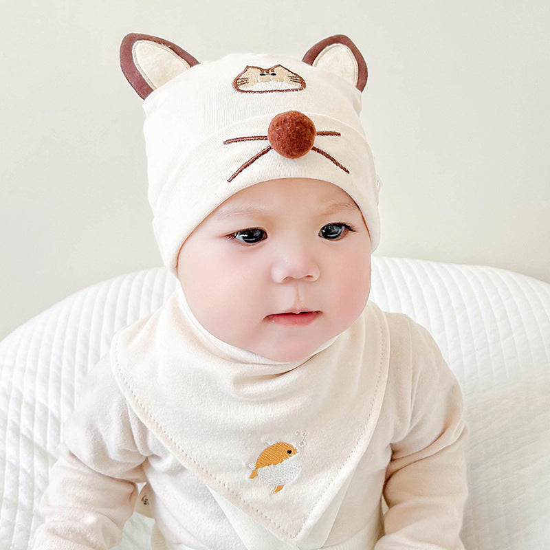 Boys Sleeve Cotton Cloth Sleep For Kids' Headwear