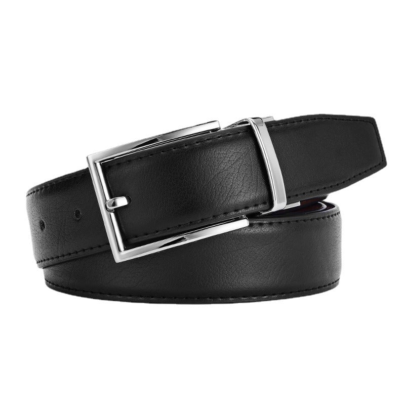 Men's Rotating Pin Buckle Wide Casual Versatile Belts