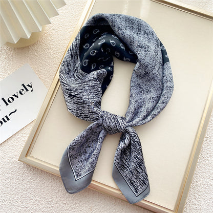 Women's Towel Silk For Autumn Summer Thin Fashionable With Shirt Scarfs