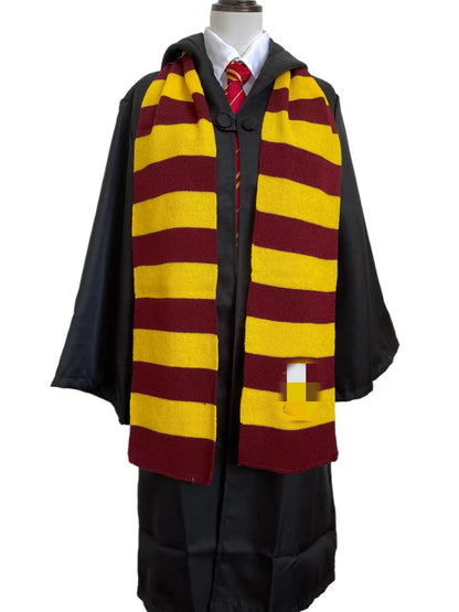 Cool Glamorous Harry Potter Striped Knitted Scarfs