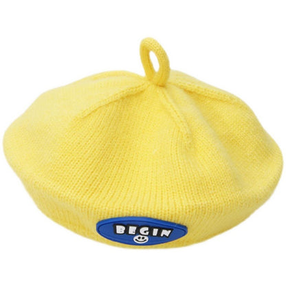 Hat Korean Style Infants Knitted Beret Kids' Headwear