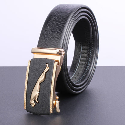 Men's High Quality Alloy Buckle Automatic Business Belts