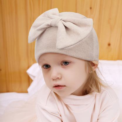 Born Bow Sleeve Fashionable Warm Toddler Kids' Headwear