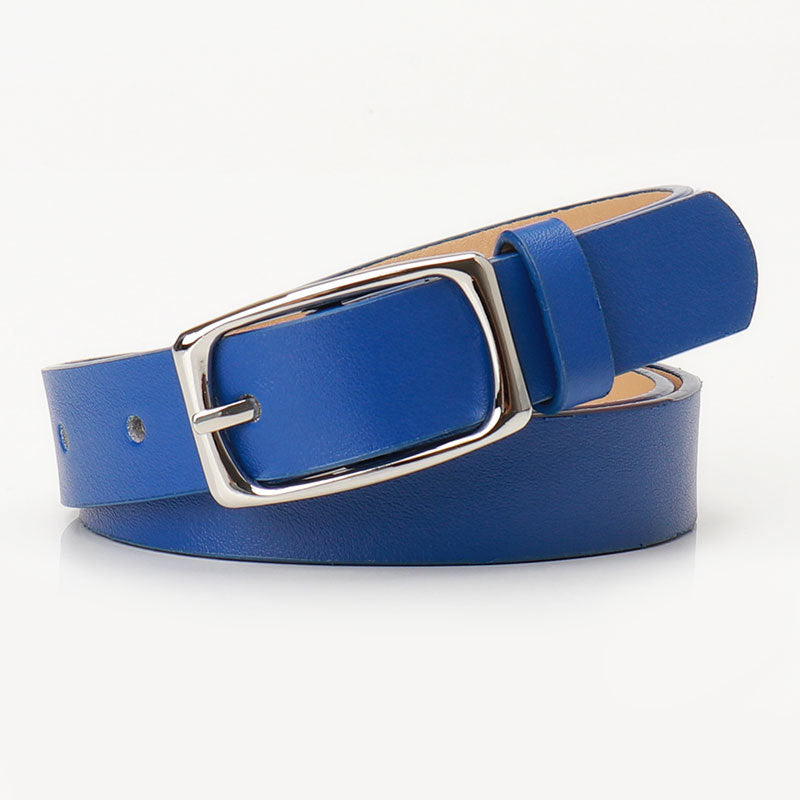 Women's Korean Style Trendy Wild Pin Buckle Belts