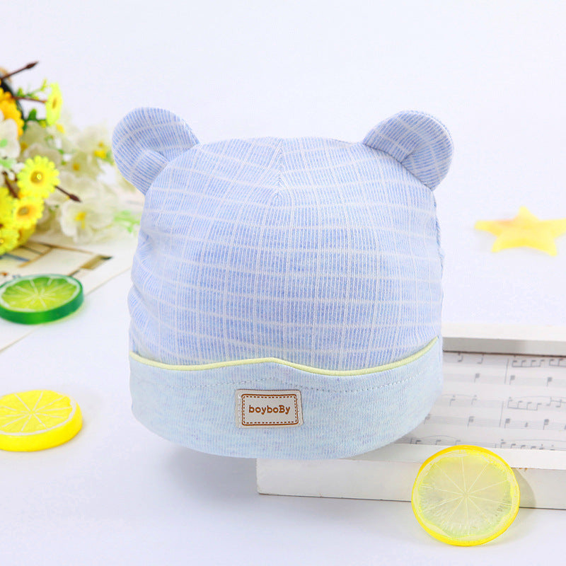 Hat Cotton Double Layer Thin Born Kids' Headwear